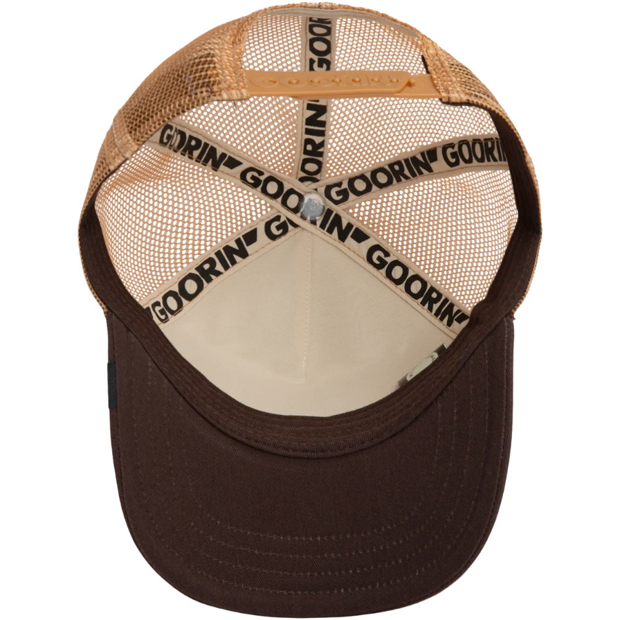 2026 Goorin Bros Bad Boy Trucker 101-2538 - Brown